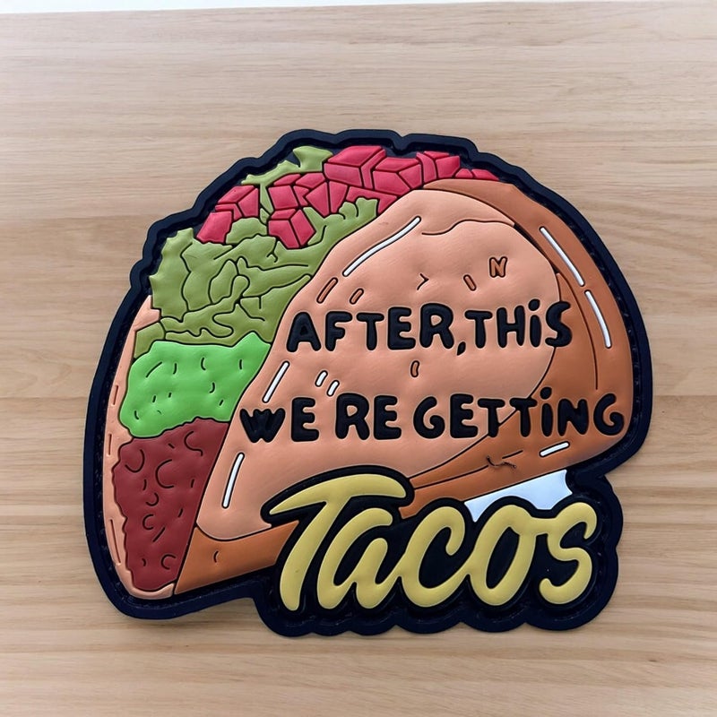 Jestik PVC Patch, Funny Patches, Humorous Tactical Morale Patch with Hook and Loop Fastener, Cute Patches for Backpacks, Military Uniforms, Jeans, Jackets, Vests, Hats & More - Get Tacos - Image 2
